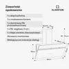 KlarsteinAlina okap kuchenny, 90 cm, Smart, 615 m³/h, Podgląd zdjęcia produktu 7