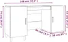 Scrivania bianca 140x50x75 cm in materiale ligneo Anteprima dell’immagine prodotto 10