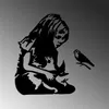 Wallity, Banksy Metal 07, Dekoratives Wandaccessoire aus Produktbild-Vorschau 5