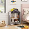 GOPLUS 2 in 1 Kinder Bücherregal, Whiteboard & Tafel Produktbild-Vorschau 2