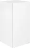 A white, rectangular shelf unit is shown from a slight angle against a white background. Produktbild-Vorschau