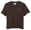 s.Oliver T-Shirt mit Leo-Herz – Größe 40, 89d0_dunkelbraun Produktbild-Vorschau 4