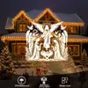Kerstprojector mit 3D-Hologramm-Effekt, Timer, für Innen & Außen Vista previa de la imagen del producto