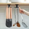 Set mit 2 drehbaren Utensilienhaltern (360°), 6 Haken, kein Produktbild-Vorschau 1