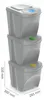 Abfalleimer SORTIBOX IKWB25S3 - aschgrau Produktbild-Vorschau 16