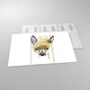 Bilder auf glas - Tier Hut Hirsch modern - 165x110cm - Produktbild-Vorschau 2