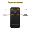 A diagram showing a remote control with labels indicating the function of each button. Produktbild-Vorschau