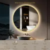 S'AFIELINA miroir salle de bain LED 60 cm rond, tactile, Voir les images du produit 11