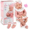 Interaktive Babypuppe Lili 41 cm – realistischer Babylook Produktbild-Vorschau 1