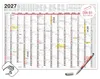 Wandkalender 2027 XXL B1 Abwischbar mit Edding Stift 70x100 Produktbild-Vorschau 1