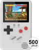 TechKidz, console portable Slim avec 500 jeux, blanc Voir les images du produit 1