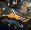 Wanduhr aus Glas mit Motiv Abstrakter Wirbel- 30 x 30 cm - Produktbild-Vorschau 1