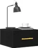 Nachttisch Schwarz Eichen-Optik 35 x 35 x 20 cm Produktbild-Vorschau 2
