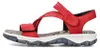 Rieker Damensandale fire/rot-weiss 6887133 Produktbild-Vorschau 1