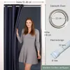 tinycurtains Türvorhang 210x150cm mit Teleskopstange Produktbild-Vorschau 2