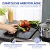 WENKO Herd Abdeckplatte Abdeckung Schneide Brett Glas Produktbild-Vorschau 7