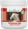 A white tub of horse balm with a picture of a horse on the front. Produktbild-Vorschau