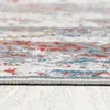 Lopervloerkleed 100 x 125 cm, grijs/zalmroze. Modern Productafbeelding-voorbeeld 5