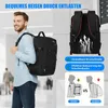 Rucksack, Laptoprucksack, 24L Große Schulrucksack, Produktbild-Vorschau 3