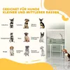 PawHut Türschutzgitter für Hunde 76-104cm schließbar Produktbild-Vorschau 9