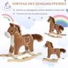 HOMCOM Dětský houpací kůň Dětský houpací kůň se zvířecími Náhled obrázku produktu 7