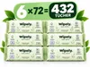 Wipely Baby Feuchttücher Sensitive 6er Set (432 Stück) – Produktbild-Vorschau 1