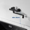 CECIPA Küche Wasserhahn,  Wandmontage-Küchenarmatur mit 2 Produktbild-Vorschau 18