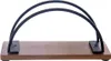 Serwetnik drewniany metalowy czarny RADKA 16x5x8 cm Podgląd zdjęcia produktu 3