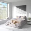 3D Bettwäsche Magnolia Blume Bettbezug-Set 135x200 + Produktbild-Vorschau 3