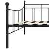 Tagesbett-Rahmen Schwarz Metall 90×200 cm Produktbild-Vorschau 6
