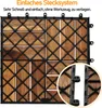 Wolketon 1m² Wood Tiles Acacia Mosaic Terrace Tile 30x30 cm Náhled obrázku produktu 4