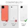 kwmobile Wallet Case kompatibel mit Google Pixel 4a - Hülle Produktbild-Vorschau 5