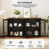 Meuble de cuisine de 160 cm de large avec portes en verre, Voir les images du produit 7