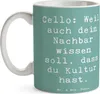 Mr. & Mrs. Panda Trinkbecher Spruch Cello Kultur - Produktbild-Vorschau 3
