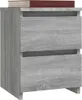 vidaXL Nachttisch Grau Sonoma 30×30×40 cm Holzwerkstoff Produktbild-Vorschau 5