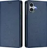 Litchi Leder Handyhülle für iPhone 16 Plus Wallet Produktbild-Vorschau 2