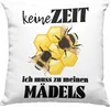 Trendation - Imker Geschenk Deko-Kissen mit Füllung 40x40 Produktbild-Vorschau 1