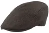 Fiebig Schiebermütze 100% Kaschmir Flatcap in grau Voir les images du produit
