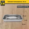 Karl Krüger 15040 Edestahl Vierkantpfanne 40 cm Produktbild-Vorschau 6
