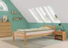 Einzelbett Buche massiv 90x200 Bettgestell und wählbare Produktbild-Vorschau 2