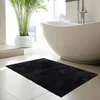 Badezimmer-Teppich Waschbar Schwarz 67x110 cm - Badematte, Produktbild-Vorschau 6