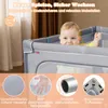COSTWAY 127x127 cm Laufstall Baby faltbar, Laufgitter mit Produktbild-Vorschau 5