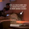 INDIGOS UG - LED Nachttischlampe - 50. Geburtstag - Herz Produktbild-Vorschau 5