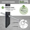 5 x Fahrradanlehnbügel 115 x 76 cm Flachstahl 12 mm Produktbild-Vorschau 4