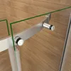90x90x195cm Duschkabine Viertelkreis Runddusche 6mm nano Produktbild-Vorschau 5