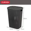 Cesto para ropa con tapa Curver® INFINITY RECYCLED, 60 l, Vista previa de la imagen del producto 9