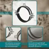 Rohrschelle 150mm mit Gummidichtung für Lüftungskanäle Produktbild-Vorschau 4