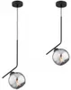 KAR-LIGHTING Pendelleuchte 1-flammig Schwarz, Glas & Produktbild-Vorschau 3