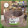Fil de tension - Fil revêtu - Marron - 50 M - Ø 3,0 Mm - Voir les images du produit 5