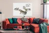 MuchoWow® Poster Wölfe - Schnee - Winter 120x90 cm - Produktbild-Vorschau 2
